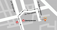 Схема проезда в АрендаАвто-плс